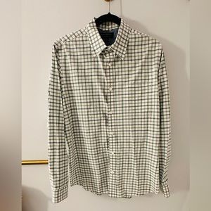 Men’s banana republic slim fit button down shirt sz L
